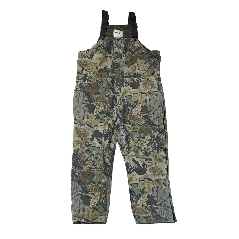 WALLS Hunting Bibs 3XL Short Camo Insulated Waterproof Zip Leg Advantage 42 48